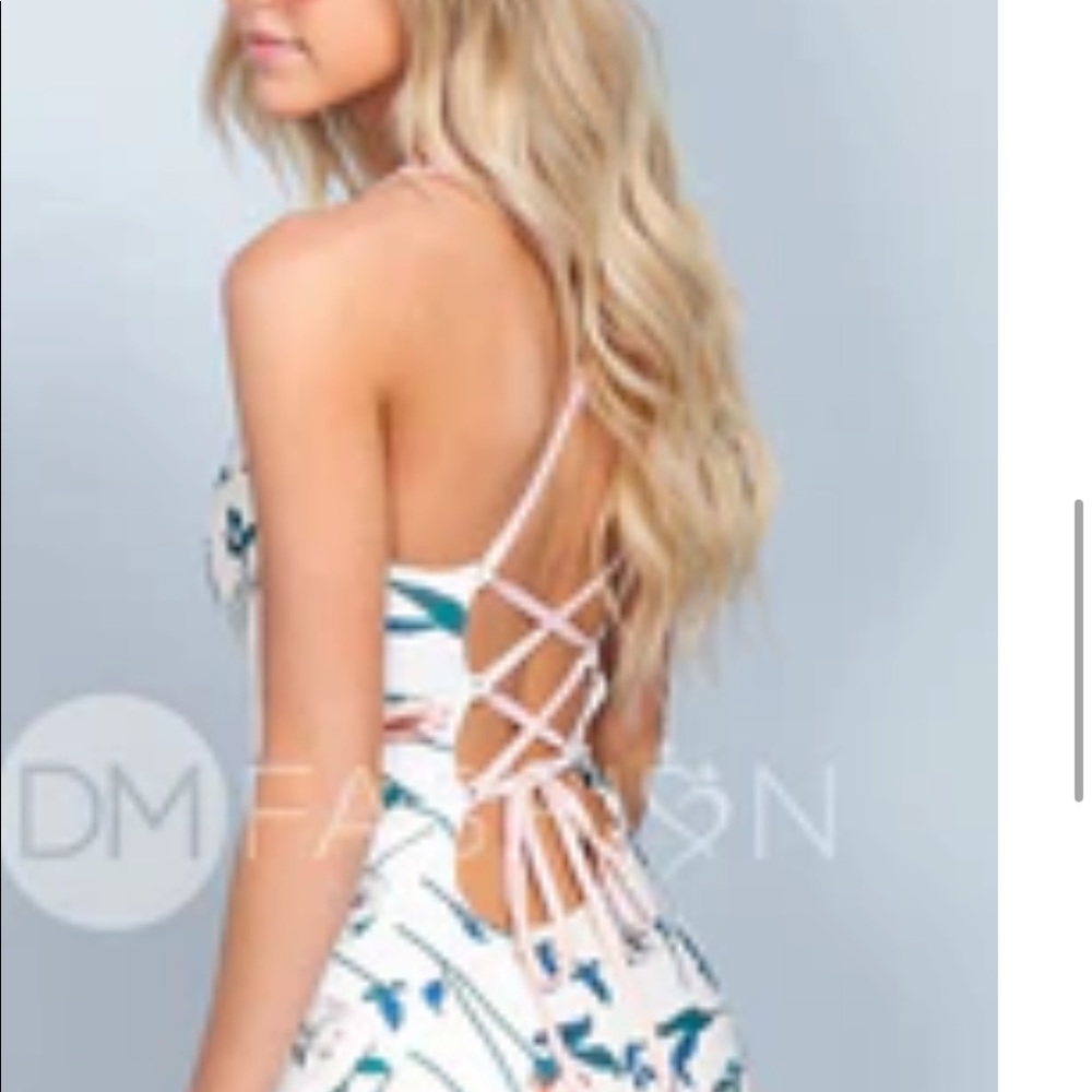 DM fashion swim suit size small full piece floral